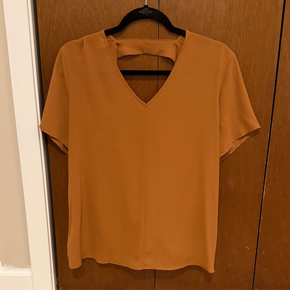 Women's V-Neck Short Sleeve Top